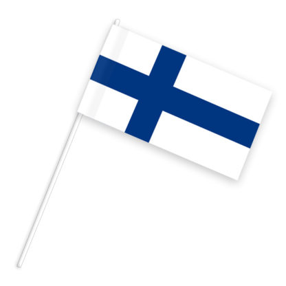 Finnland Länderflagge als finnische Nationalflagge