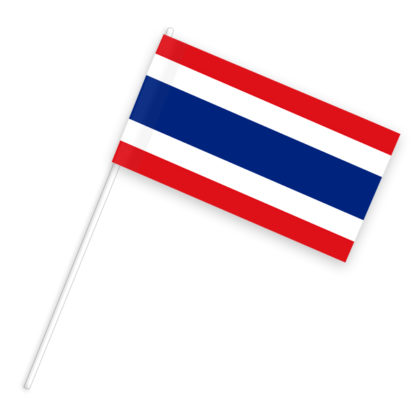 100 Papierfähnchen Thailand