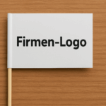 Bedruckte Papierfahnen für Messen